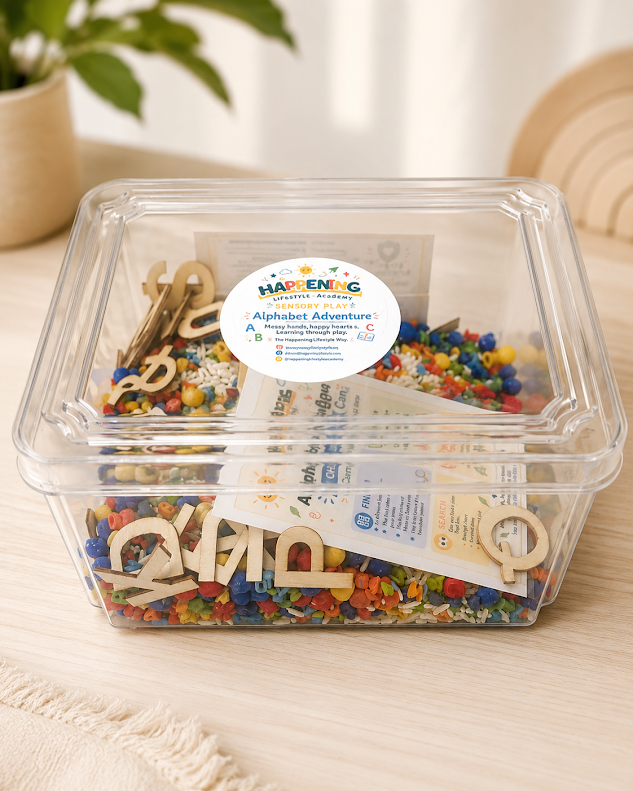 Alphabet Adventure Mini Sensory Bin