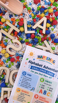 Alphabet Adventure Sensory Play Bin