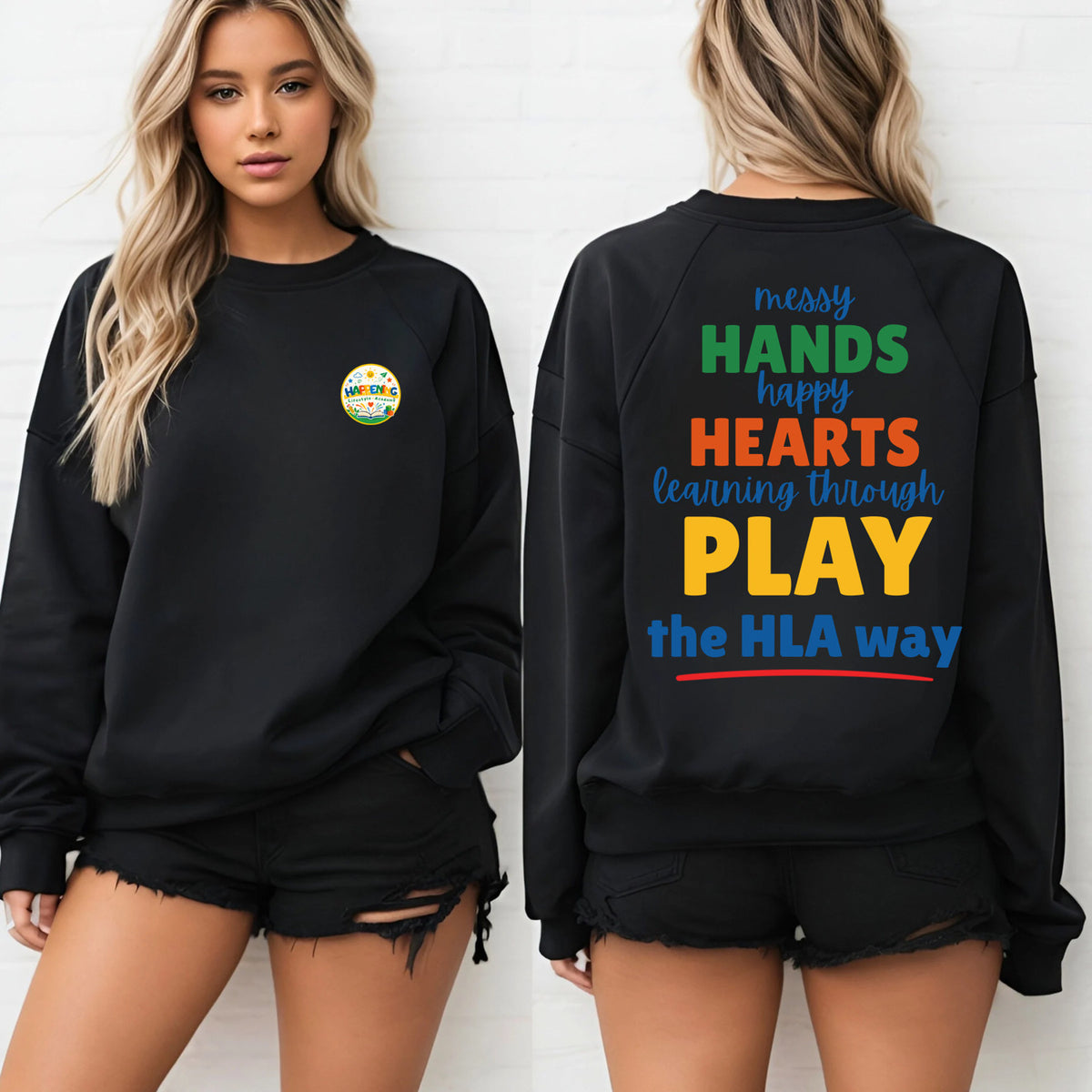 HLA Signature Crew Neck (Black)