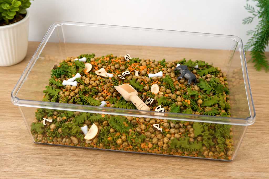 Number Safari Large Sensory Play Bin