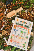 Number Safari Large Sensory Play Bin